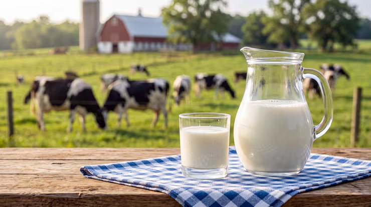 Pack familiar de 4 litros de leche fresca para hogares
